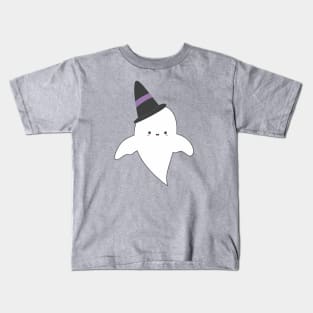 Cute happy ghost Kids T-Shirt